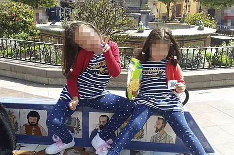 Las menores tenían 11 y 9 años. Foto: Facebook