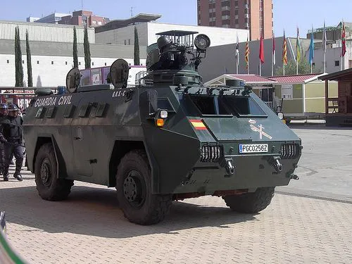 tanqueta guardia civil