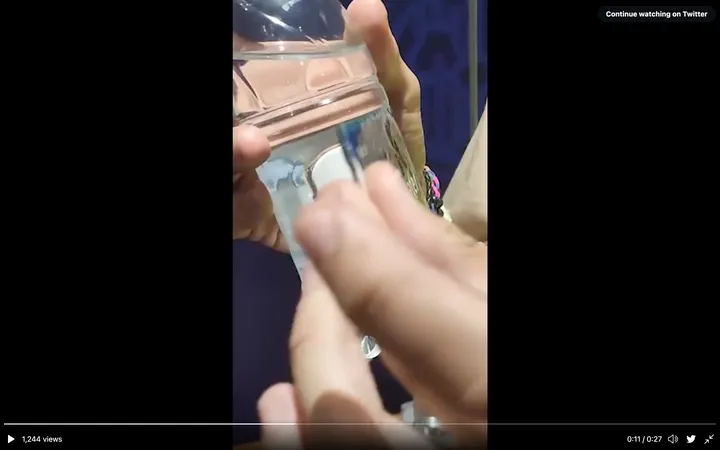 botella camara